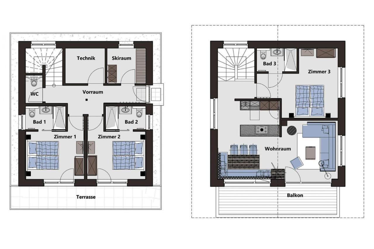 Apartment In Wald Im Pinzgau With A Carport מראה חיצוני תמונה